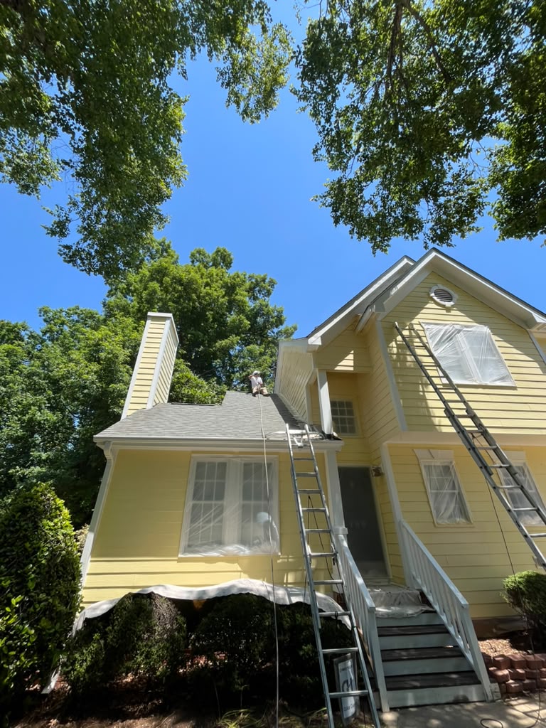 House painting project by Joel Precision Painting